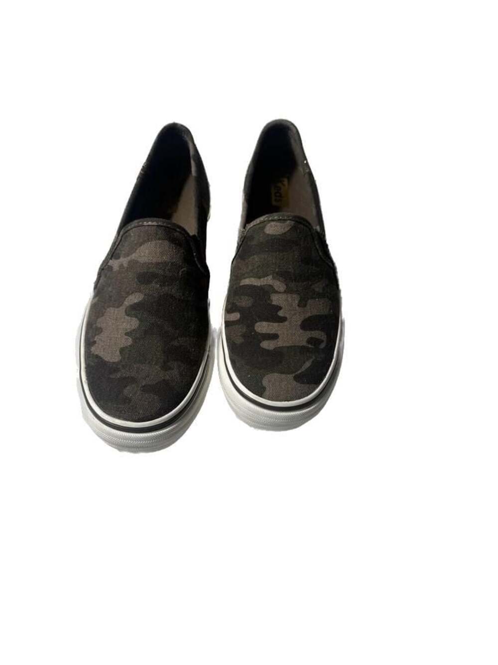 Keds Double Decker Camo Slip-On Sneakers Women's Size 7.5